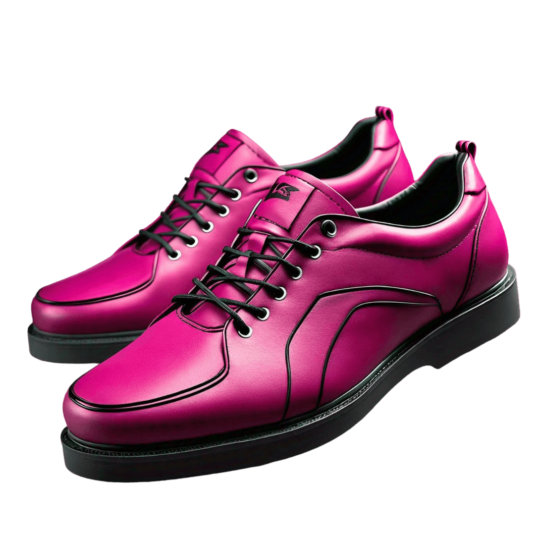 pink shoes