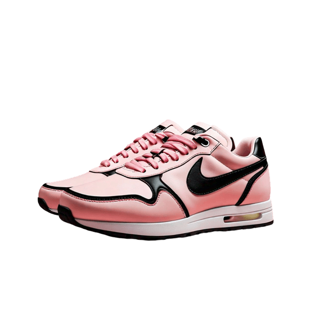 pink shoes